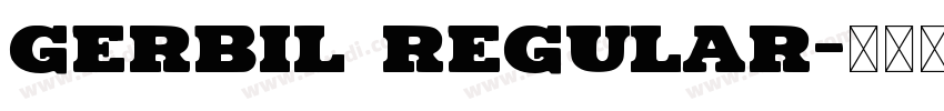 Gerbil Regular字体转换